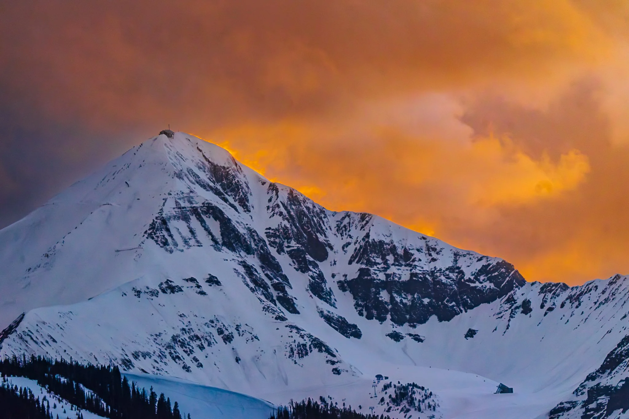 Lone Mountain/Big Sky — IceFox Photography